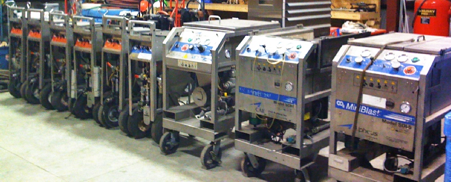 dry ice cleaning equipment